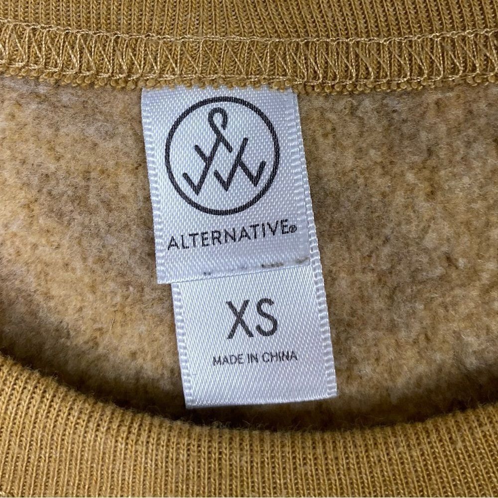 Alternative Tan & Brown Cheetah Print Sweatshirt Sweater - Picture 3 of 4